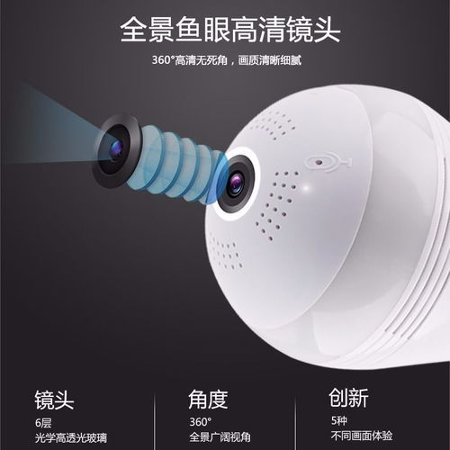 智能家居新宠 全景灯泡无线监控摄像头全面解析